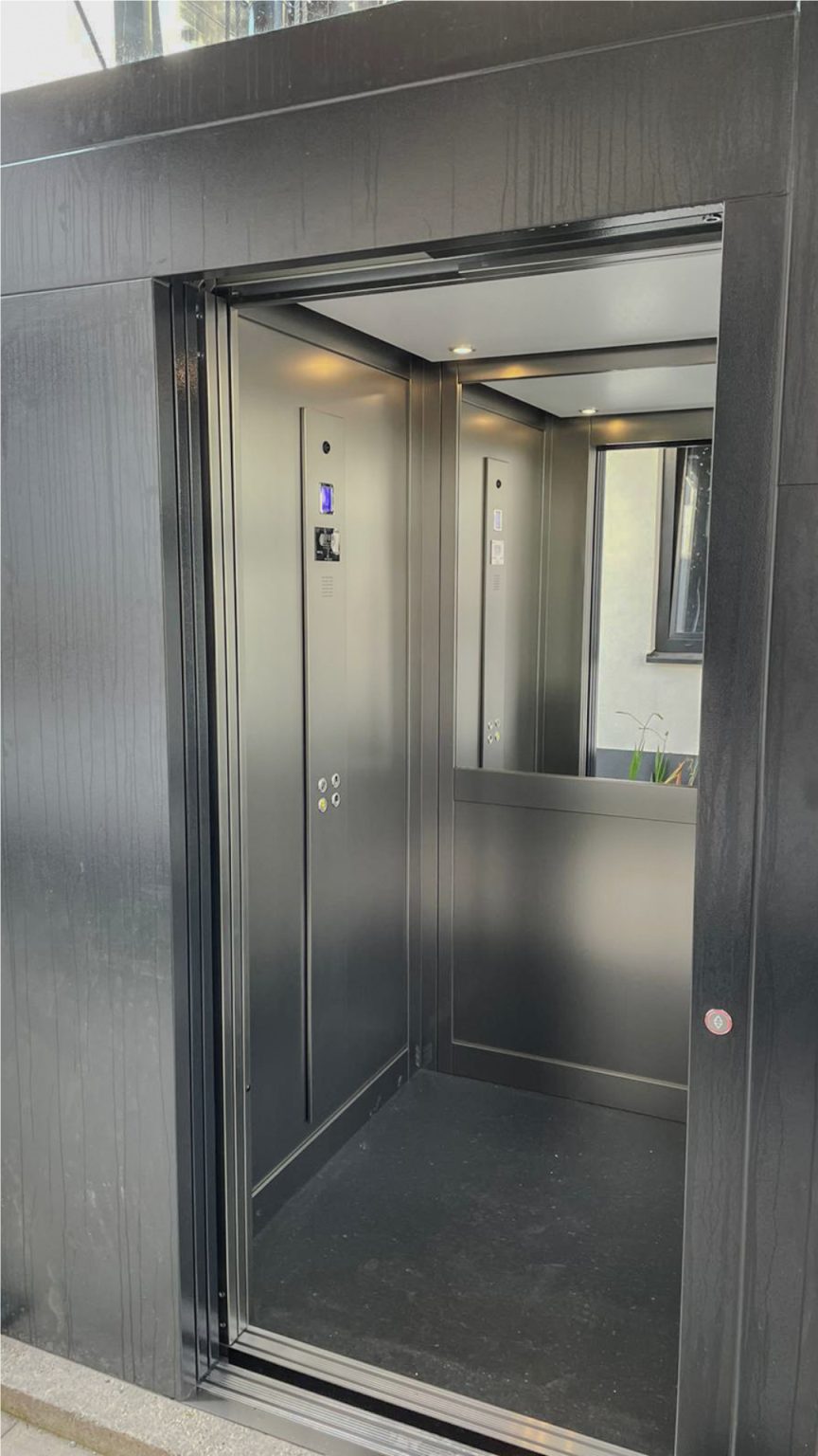 Self-supporting elevator structure